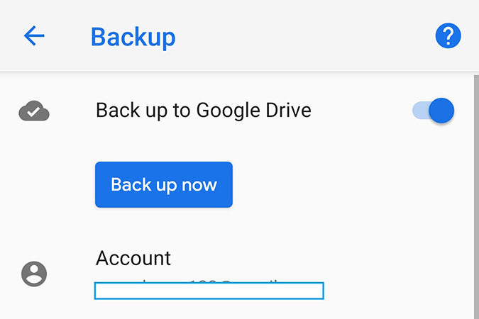 how to restore backup from google drive to android phone