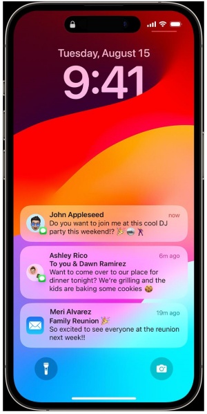 iphone notifications