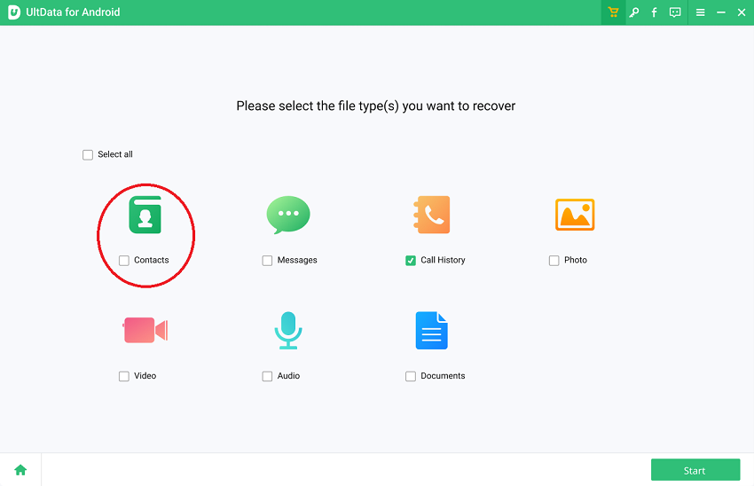 recover contacts from broken android phone without backup