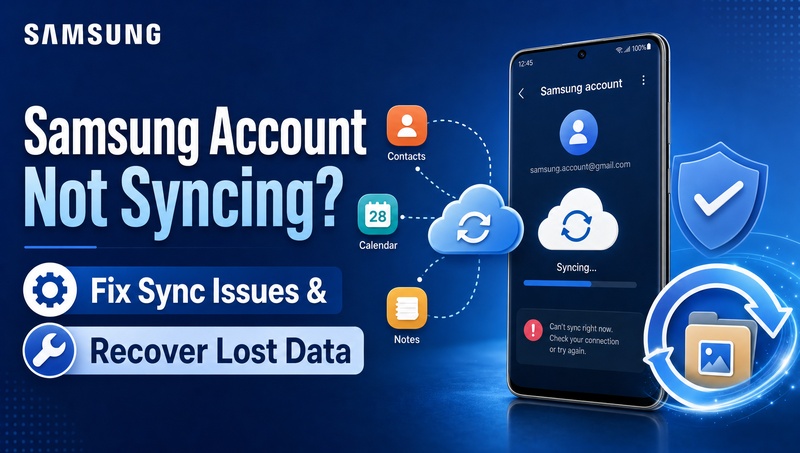 Samsung Account Not Syncing