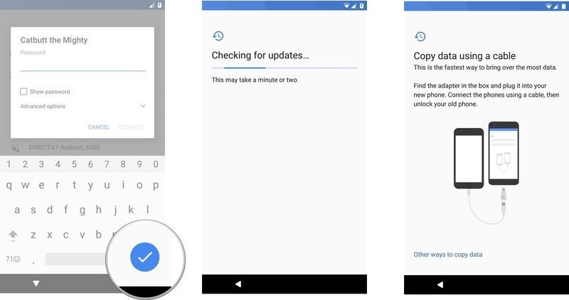 Transfer Data During Pixel 11 Setup