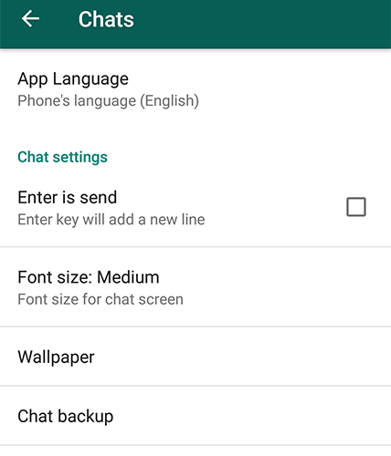 whatsapp chat backup