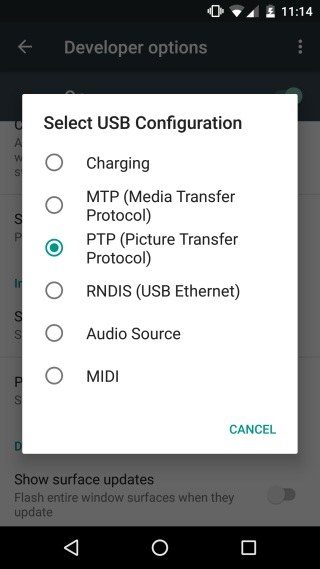 select-usb-configuration