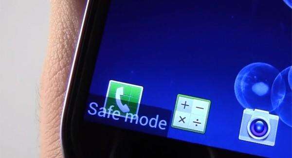android is in safe mode