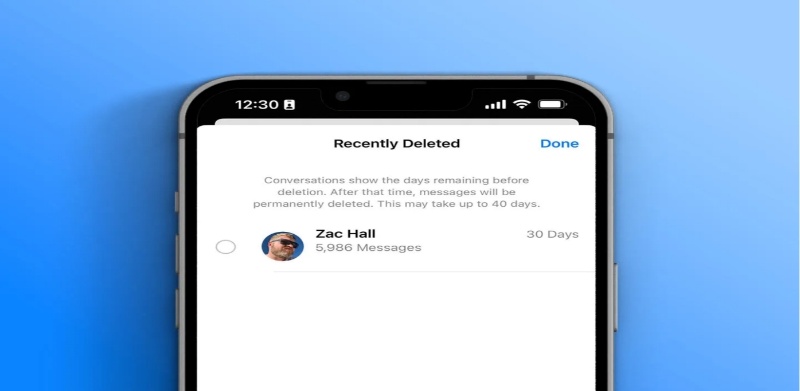 how to see recently deleted messages on iphone