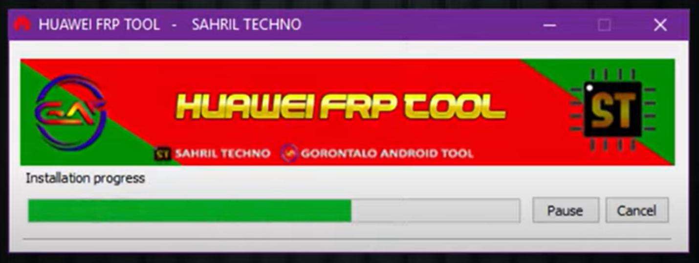 install huawei frp tool