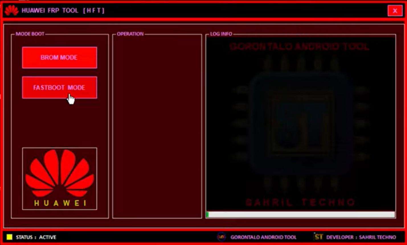 huawei frp tool mode