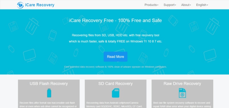 iCare data recovery tool 