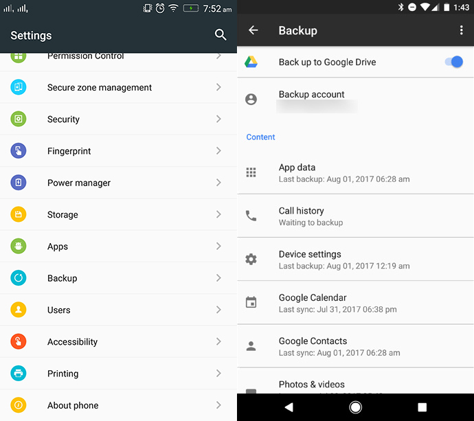 how to restore backup from google drive on android phone
