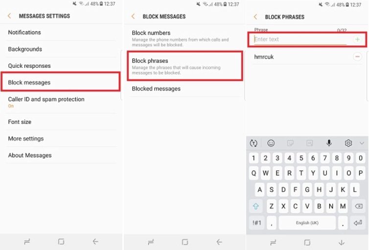 How To Block Text Messages On Samsung [6 Easy Methods To Block Text ...