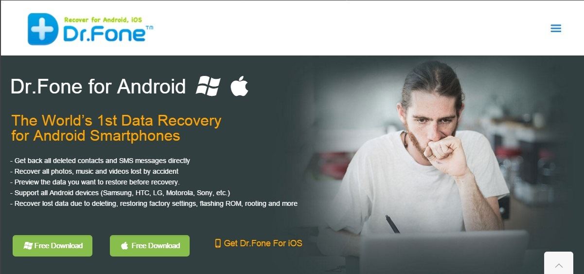 dr fone android recovery