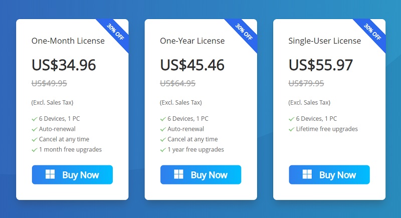 fonepaw price windows version