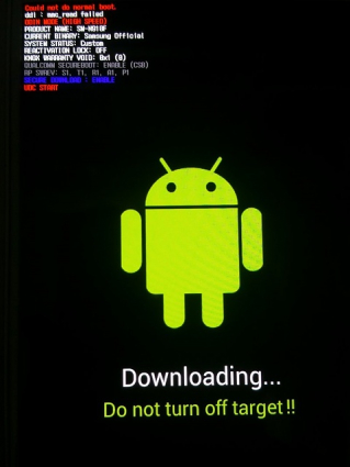 note 4 could not do normal boot