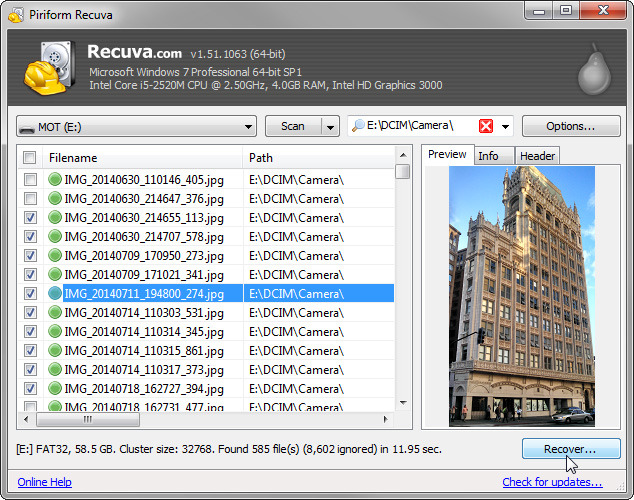 best professional data recovery software for pics and music