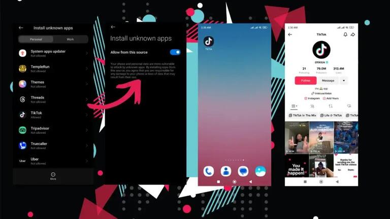 install tiktok mod apk on phone