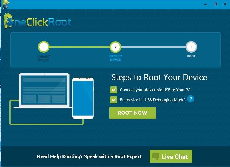 0ne click root