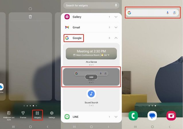 Google Search Bar Widget Missing? Here's How to Restore It