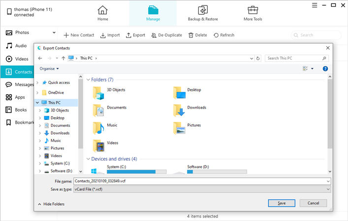 импорт аккаунтов - icarefone