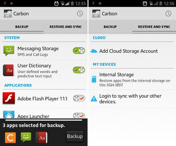 backup solutions for android
