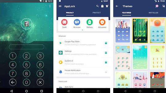 password protect android apps - app lock