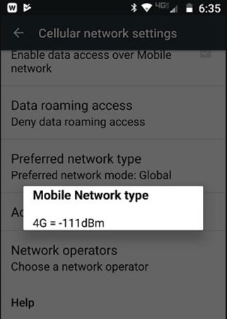 t mobile phone not registered on network