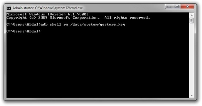 command prompt