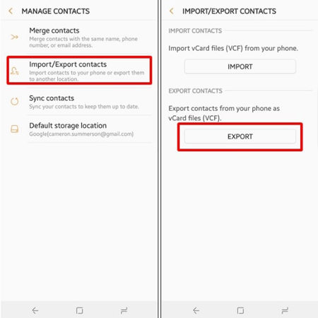 Передача контактов с Android на Iphone 13