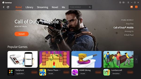 Play your favorite Android games on PC with Gameloop
