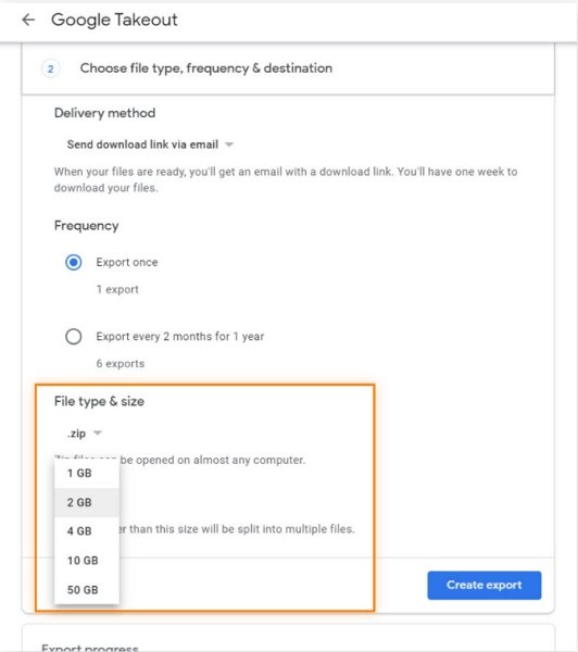 how to download google data
