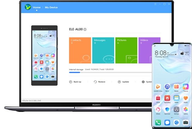 huawei hisuite backup software