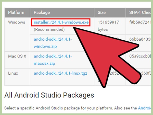 install sdk
