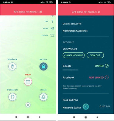 pokemon go spoof failed to detect location
