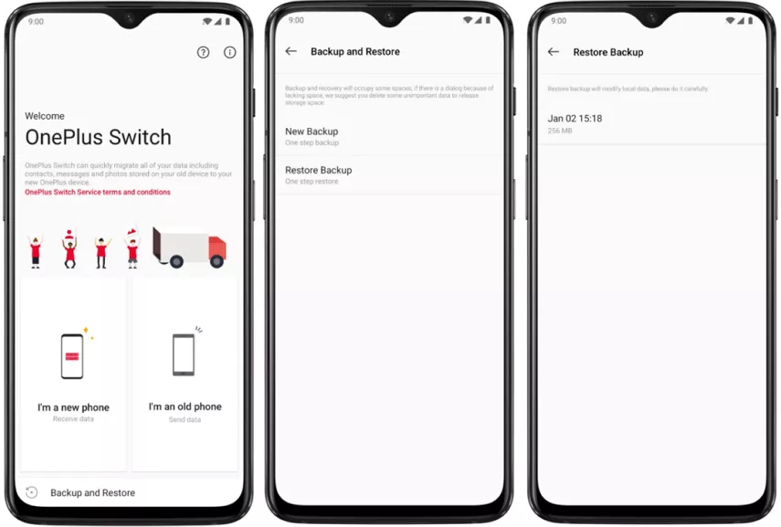 recover permanently deleted photos from oneplus using oneplus switch