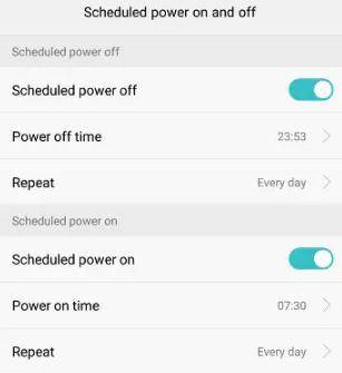scheduled reboot