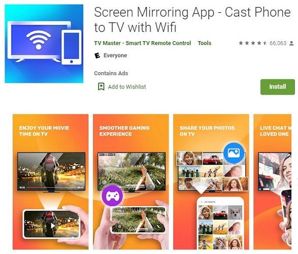 mirroring app for android to tv - screen mirroring android to tv