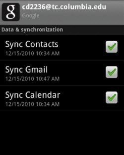 how to sync android contacts with gmail