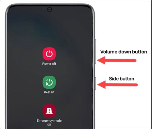 restart samsung