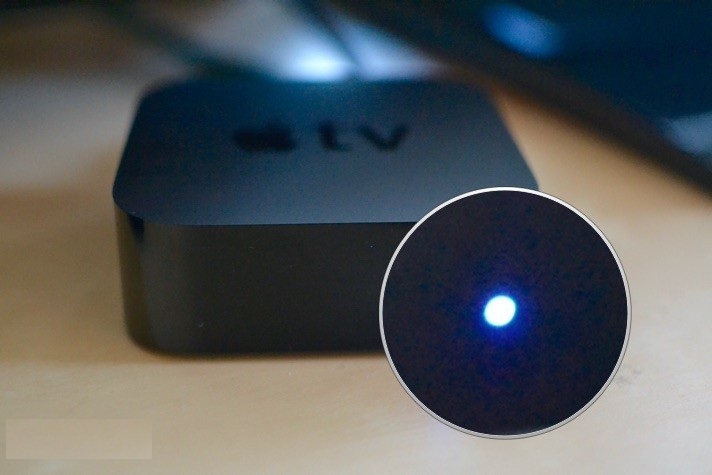 apple tv status light