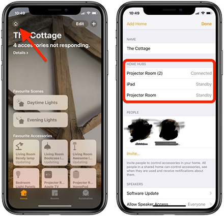 check status on ios