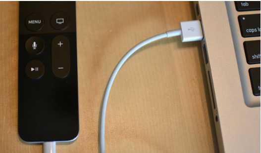 charging apple tv remote battery