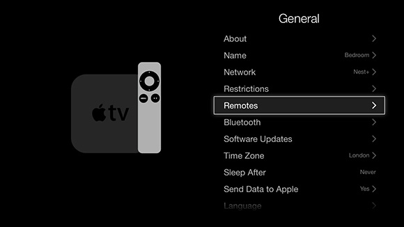 turn off tv with apple remote