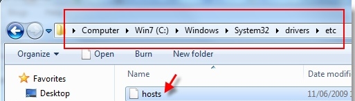 host file windows