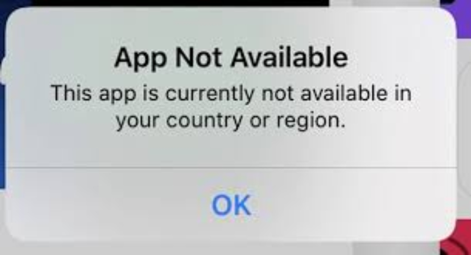 region blocked