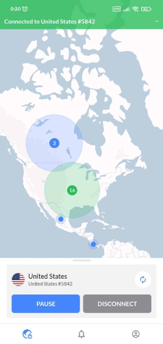 change region