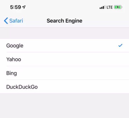 Switch browsers