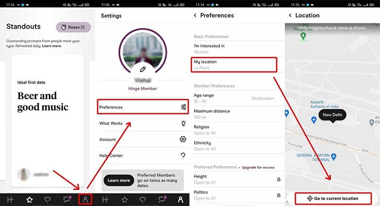 How To Change Location On Hinge [iPhone/Android]