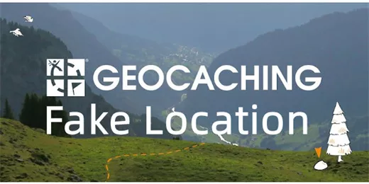 geocaching fake location