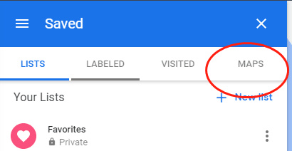 google maps create map