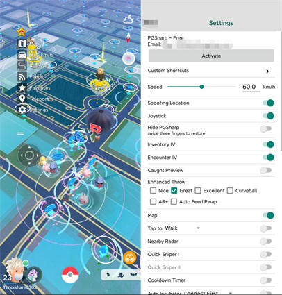 pgsharp user - Pokémon GO Coordinates
