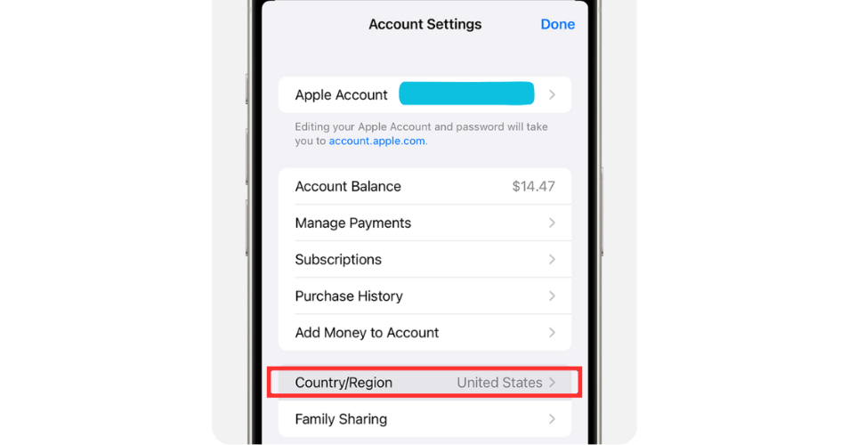 change apple tv location